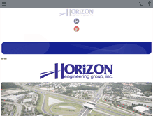 Tablet Screenshot of horizoncivil.com